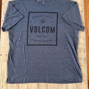 VTG Volcom Men’s Heather Charcoal Graphic Tee SIZE XL